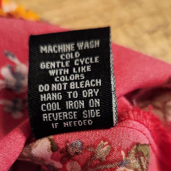 J for Justify Women's Pink Floral Sleeveless Blouse Size XL - Picture 9 of 13